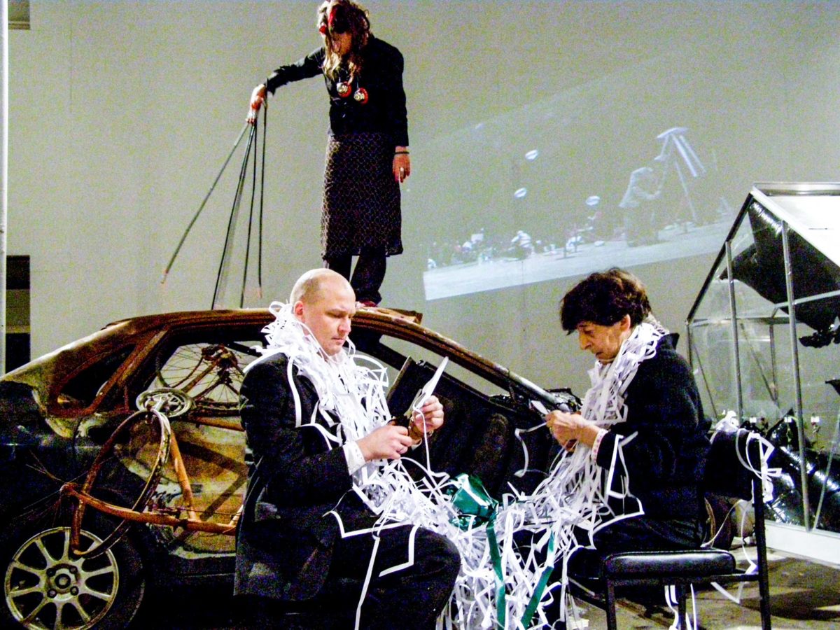 Helge Meyer Julie Andree T. Ester Ferrer Black Market International National Review of Live Art 2007